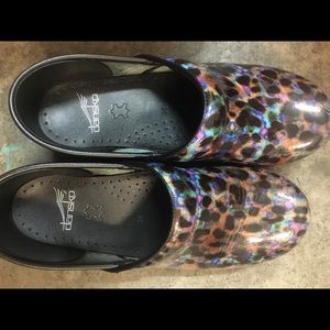 Dansko Professional Leopard Multi Clog